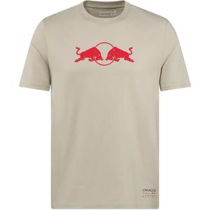 Tričko Oracle Red Bul Racing Spark pieskové