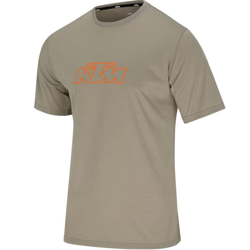 Tričko KTM Essential Stealth tmavo šedé