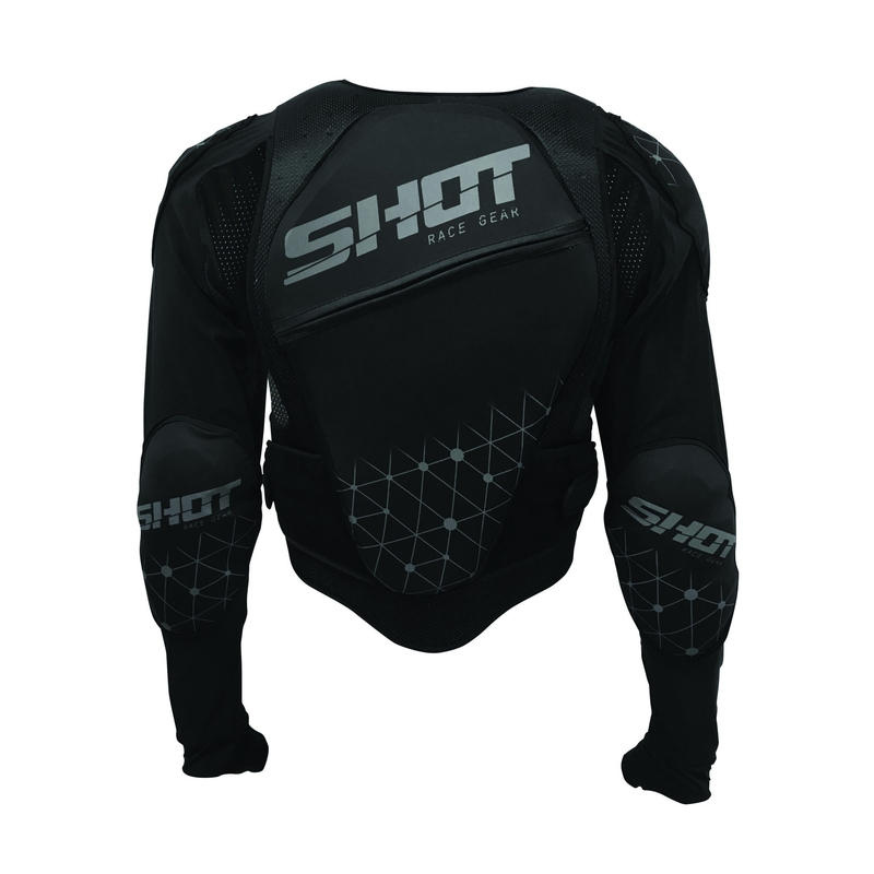 Chránič tela Shot Ultralight čierno-šedý výpredaj