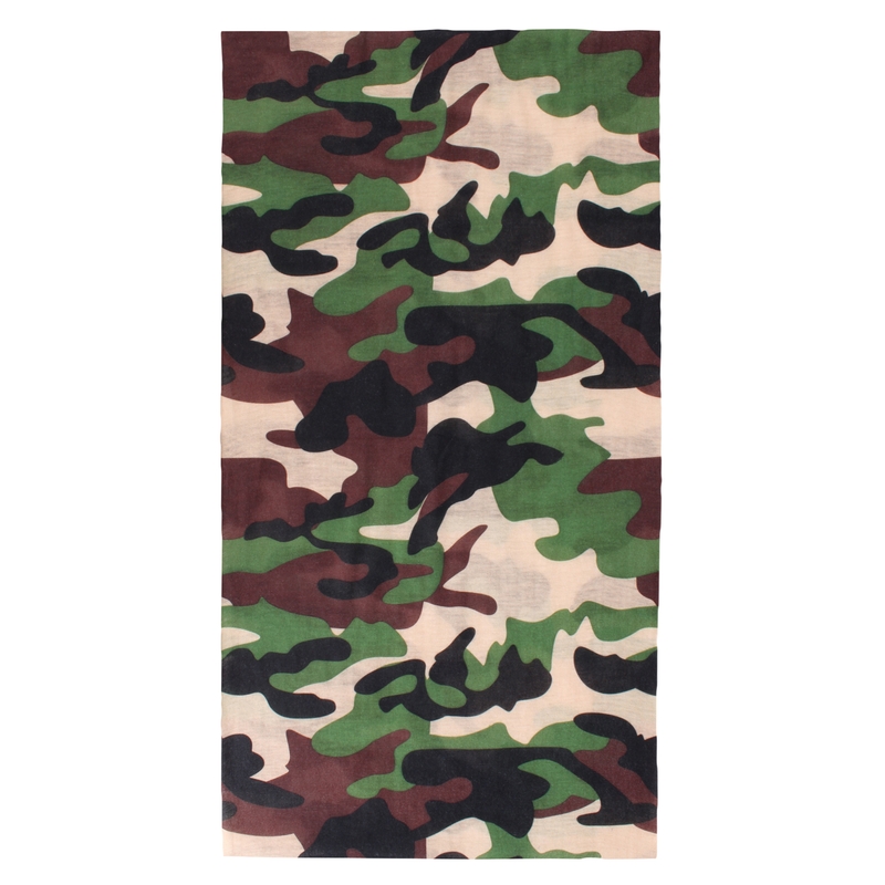 Multifunkční šátek RSA Camo zelený