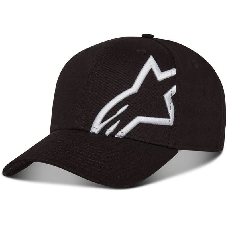 Šiltovka Alpinestars Corp Snap 2 Hat čierno-biela