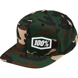 Šiltovka 100% Machine Snapback camo