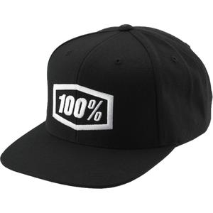 Detská šiltovka 100% Icon Snapback čierna