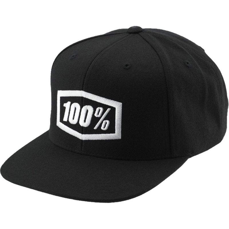 Detská šiltovka 100% Icon Snapback čierna