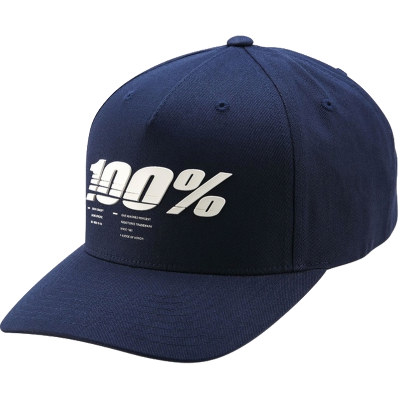 Šiltovka 100% Staunch Snapback modrá