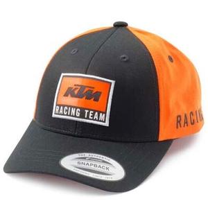 Detská šiltovka KTM Kids Team Curved Cap OS čierno-oranžová