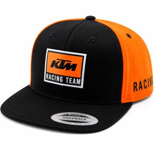 Detská kšiltovka KTM Kids Team Flat Cap OS černo-oranžová