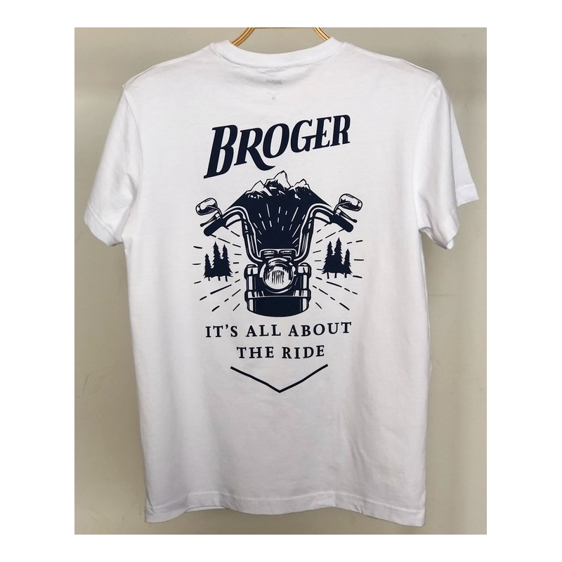 Triko BROGER Alaska bílé