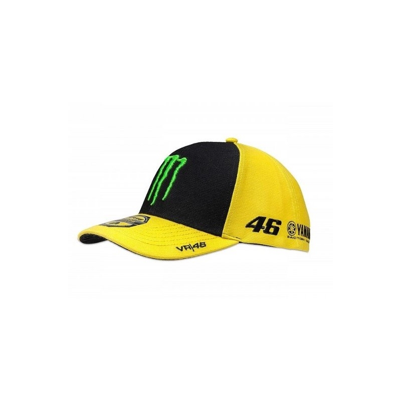 Šiltovka VR46 Valentino Rossi SPONZOR žlto-modrá