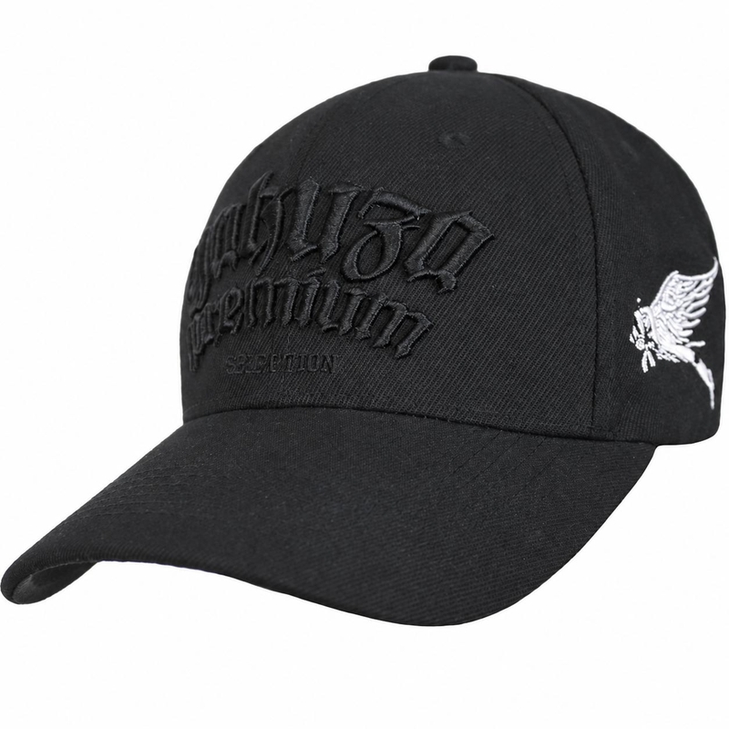 Šiltovka Yakuza Premium 4072 čierno-biela