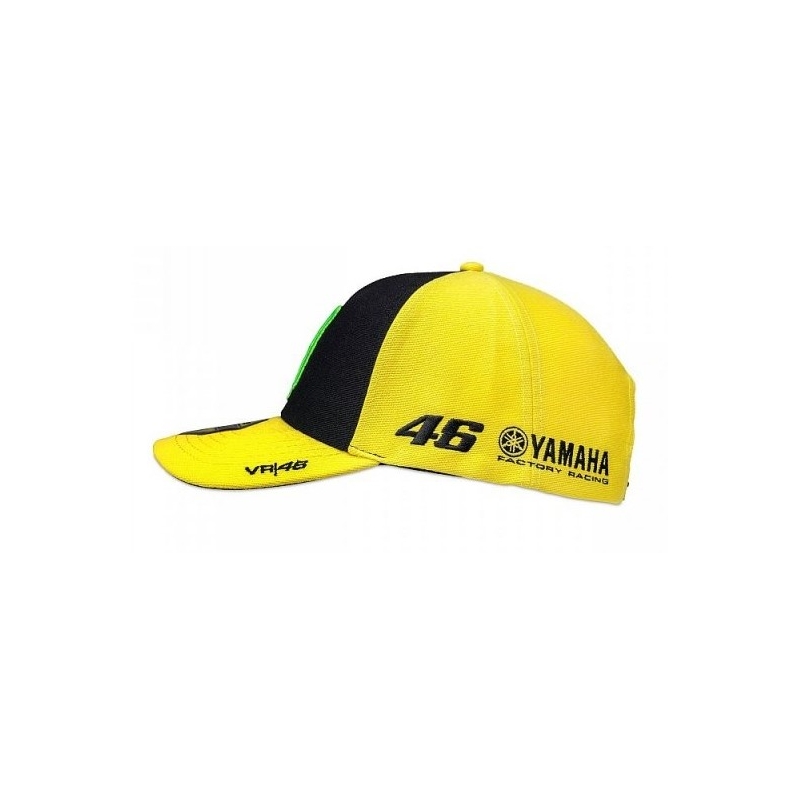 Šiltovka VR46 Valentino Rossi SPONZOR žlto-modrá