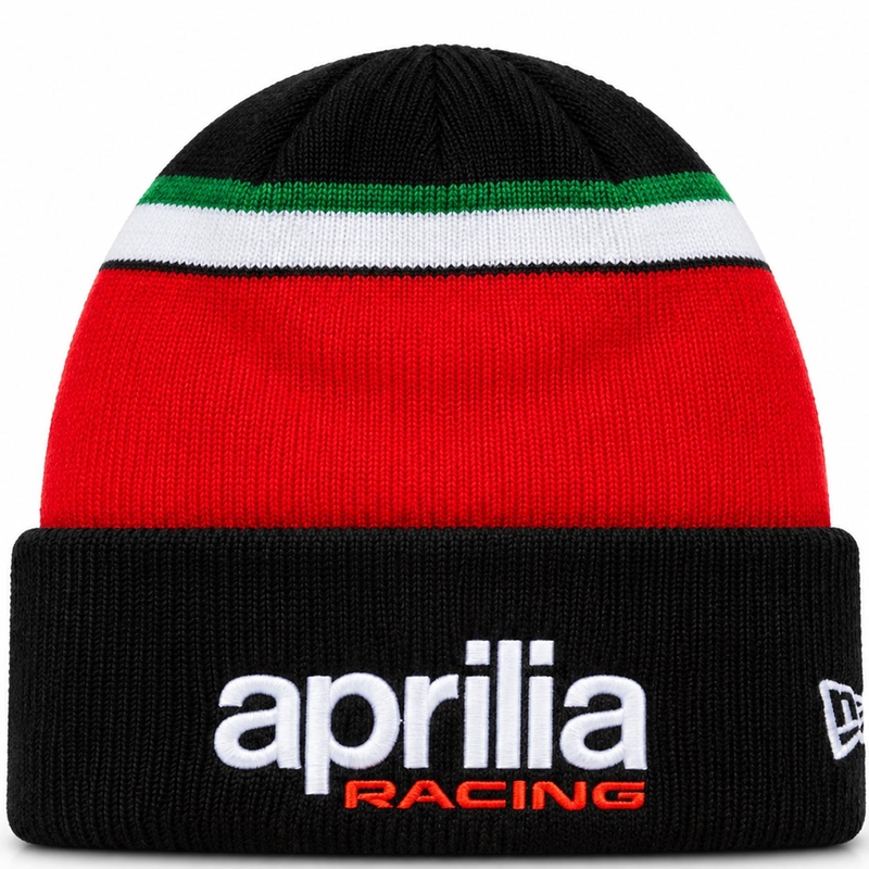Čepice Aprilia BE A RACER s logem červeno-černá