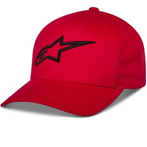Kšiltovka Alpinestars Ageless Snapback červeno-černá