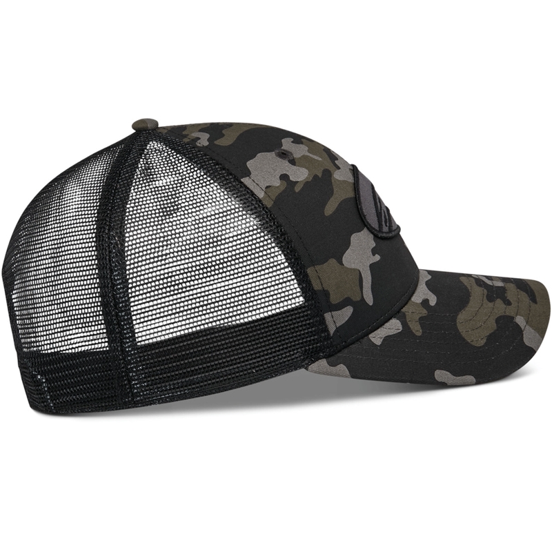 Kšiltovka Alpinestars Oblique Camo Trucker černo-camo-černá