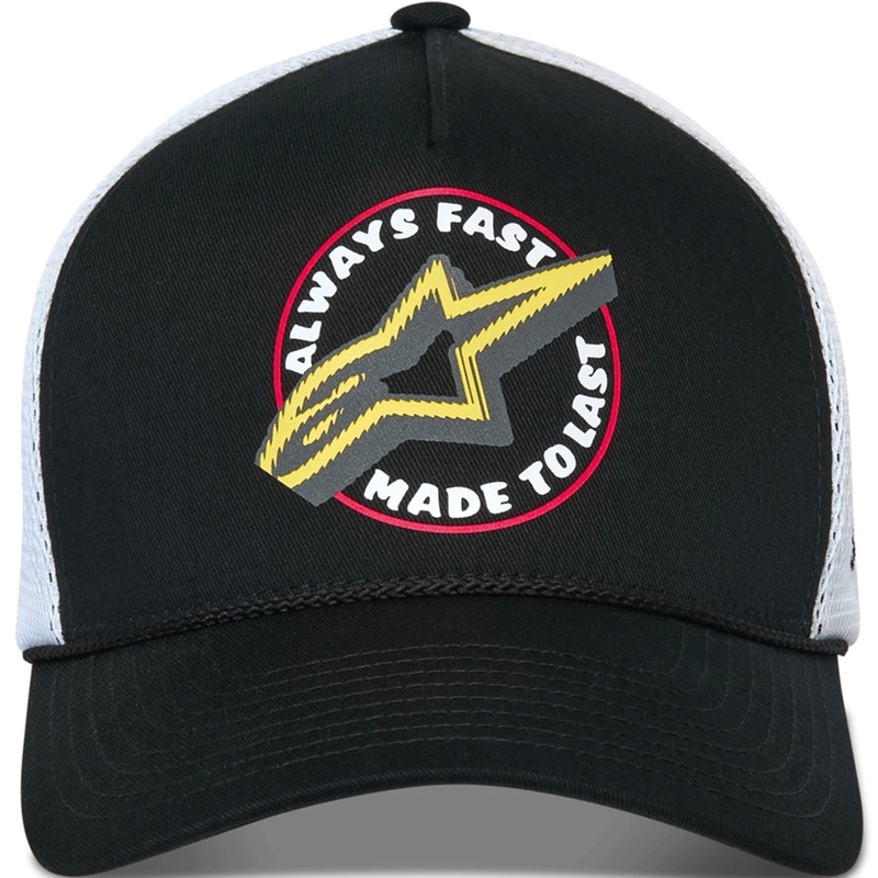 Kšiltovka Alpinestars Aorbit Trucker černo-bílá