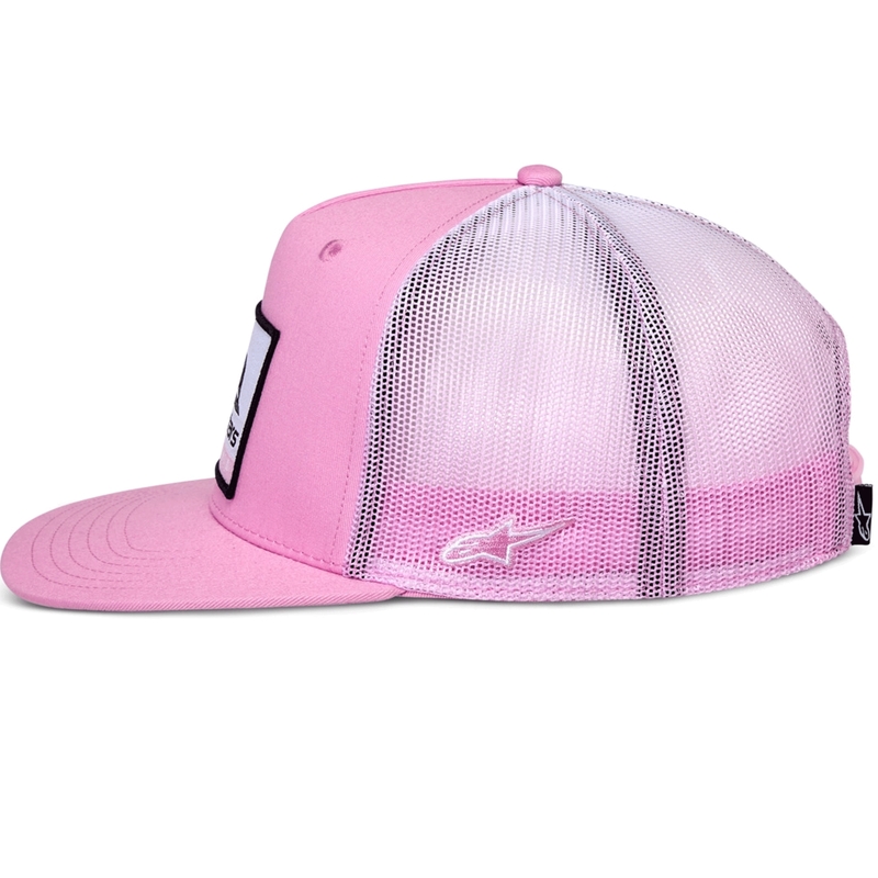 Kšiltovka Alpinestars Cali Gradient Trucker růžovo-bílá