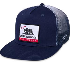 Kšiltovka Apinestars Cali Gradient Trucker modro-bílá