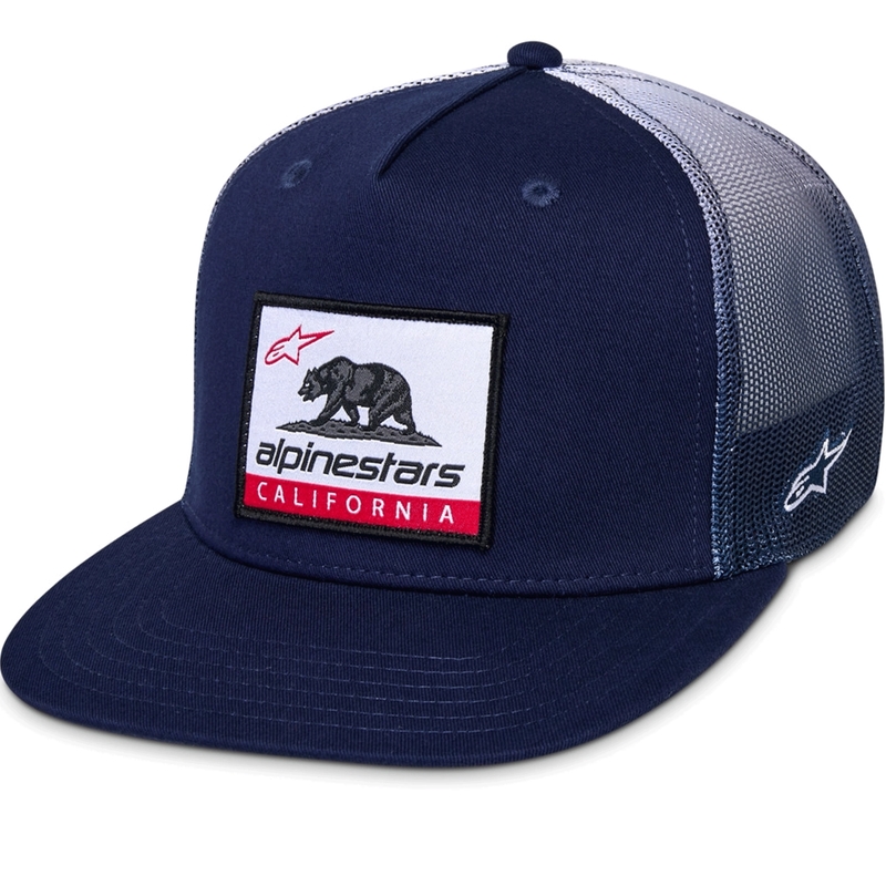 Kšiltovka Apinestars Cali Gradient Trucker modro-bílá