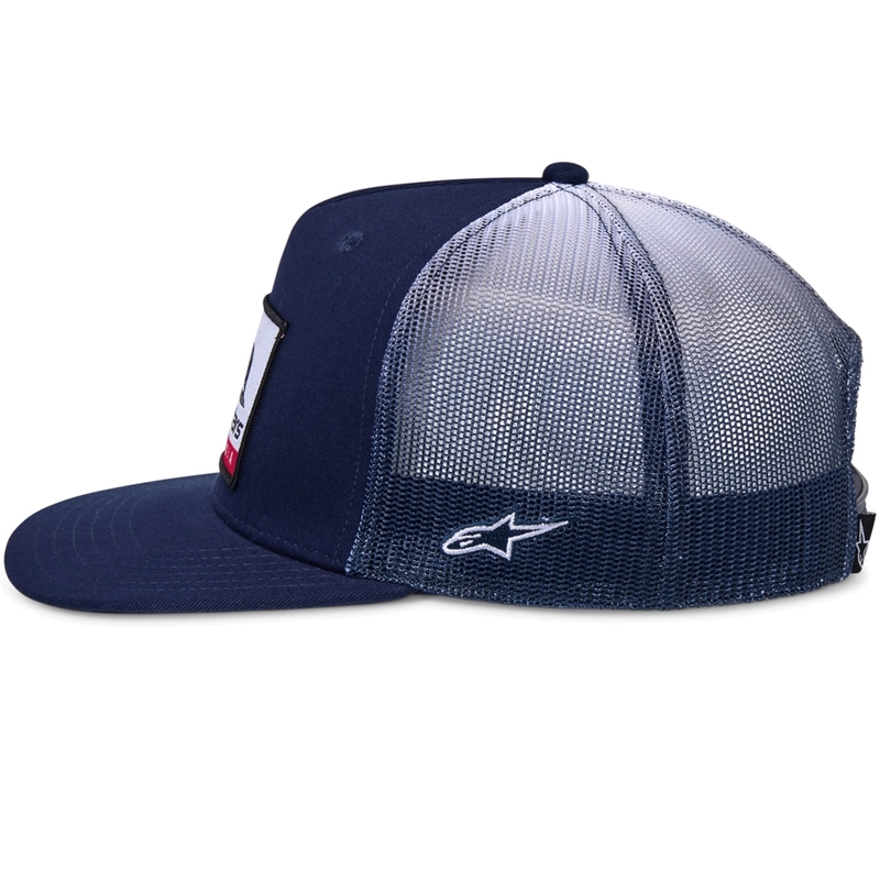 Kšiltovka Apinestars Cali Gradient Trucker modro-bílá