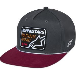 Kšiltovka Alpinestars Intuitive šedo-červená