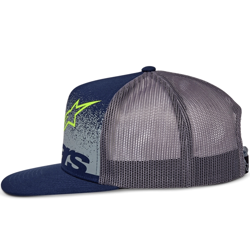 Kšiltovka Alpinestars Component Trucker modro-šedá