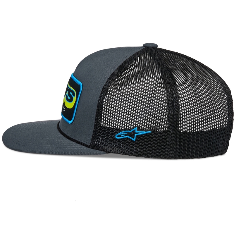 Kšiltovka Alpinestars Phosphor Trucker šedo-černá