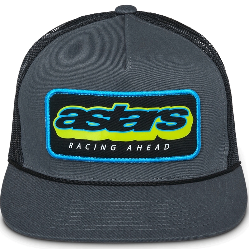 Kšiltovka Alpinestars Phosphor Trucker šedo-černá