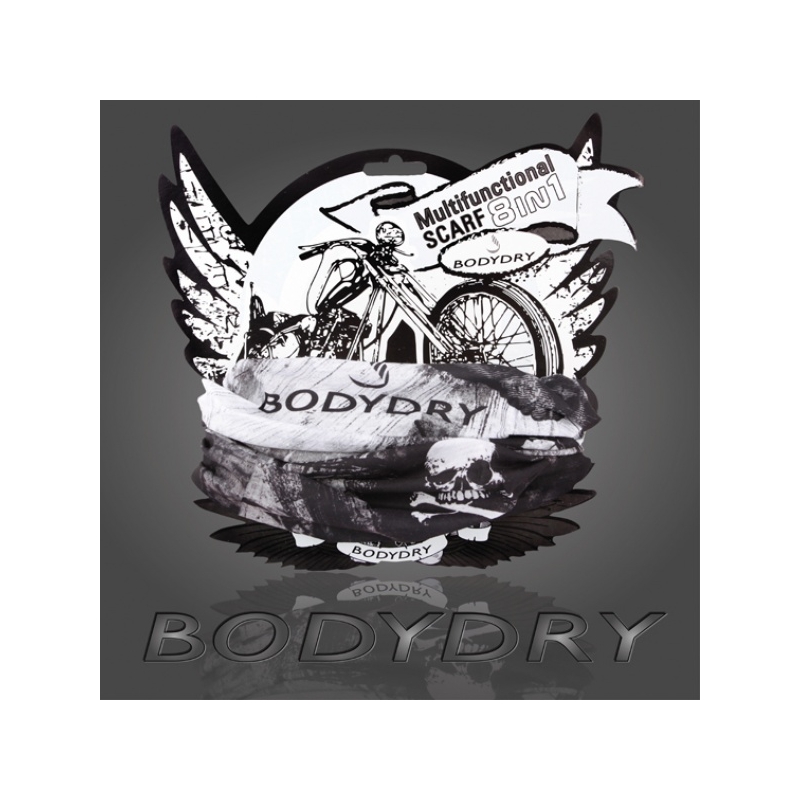 Šatka na moto Body Dry Skull machine