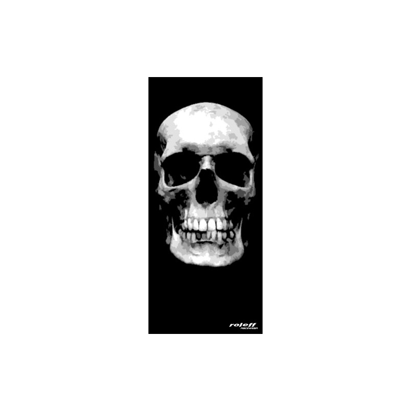 Multifunkční šátek na motorku Roleff 422 Skull
